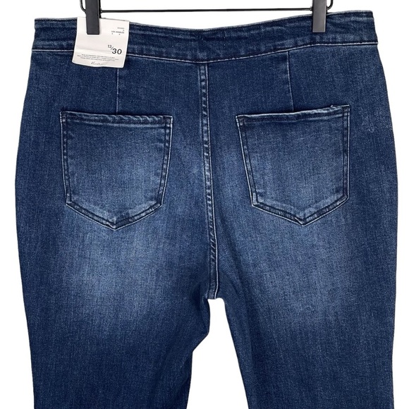 KanCan Jeans 30 NWT Super Flare High Rise Stretch Denim 70s Boho Festival Summer - Picture 5 of 7